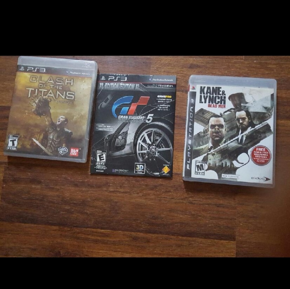 3 PS3 games